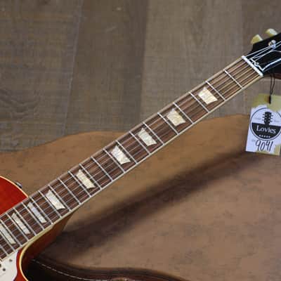 2003 Gibson Custom Shop R9 1959 Reissue Historic Reissue Electric Guitar Washed Cherry Burst + COA OHSC image 7