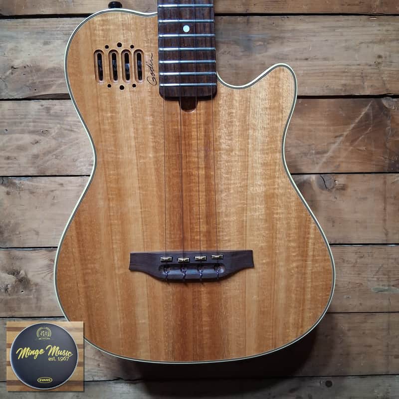 Godin MultiUke koa ukulele with onboard electronics, original gig bag 2016-2019-ish image 1