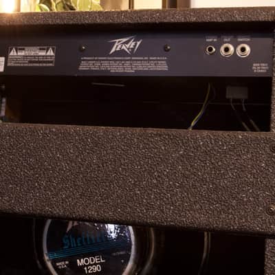 Used Peavey Bandit 112 "Teal Stripe" 1x12" Combo Guitar Amplifier image 8