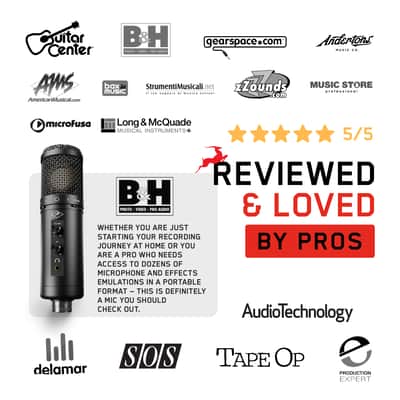 Antelope Audio - Axino Synergy Core | Cardioid USB Modeling Microphone | Recording system | FREE 67 FX & DAW image 9