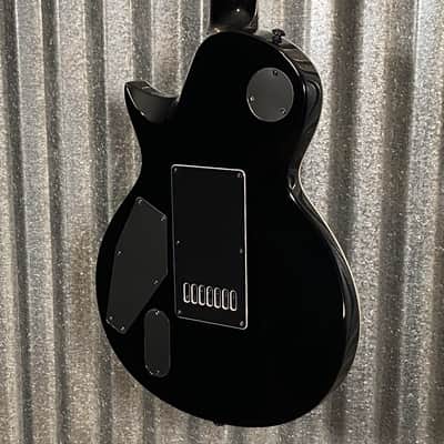 ESP LTD EC-1007B Evertune Baritone 7 String Black Guitar #2422 Used image 10