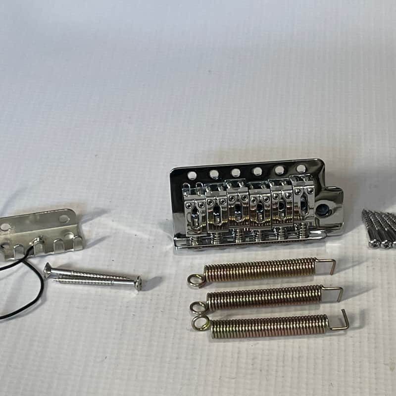 2021 Epiphone Baretta Special 6 Post Tremolo Bridge Chrome