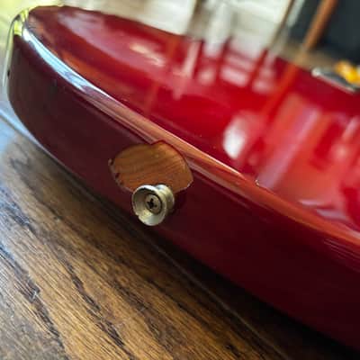 1993 Fender Traditional 60s Mustang Order Made Custom Transparent Red Premium Ash Maple Seymour Duncan MIJ Japan image 16