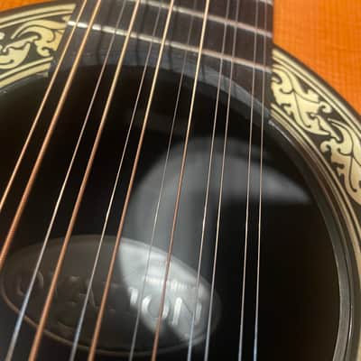 70’s Ovation 12 sting acoustic guitar image 7