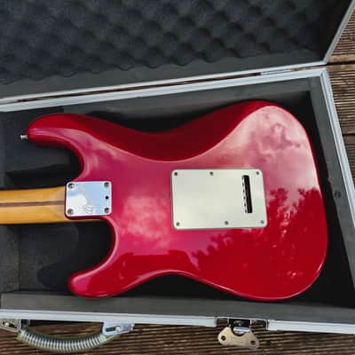 Fender American Standard Stratocaster 1995 USA – Candy Apple Red – TBX – Fresh Setup image 13