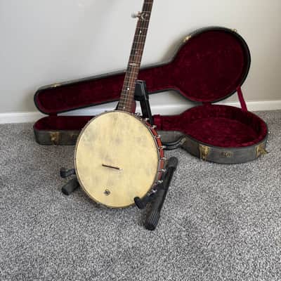 1999 Ome Minstrel Jubilee 12” Open-Back Banjo -Mint- Original Case image 2