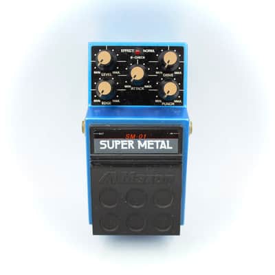 Maxon SM-01 Super Metal Made in Japan Distortion Guitar Effect Pedal 173327 image 2
