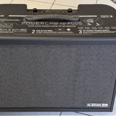 Line 6 Powercab 112 Plus 250-Watt 1x12" Active Guitar Speaker Cabinet 2018 - 2021 - Black image 4