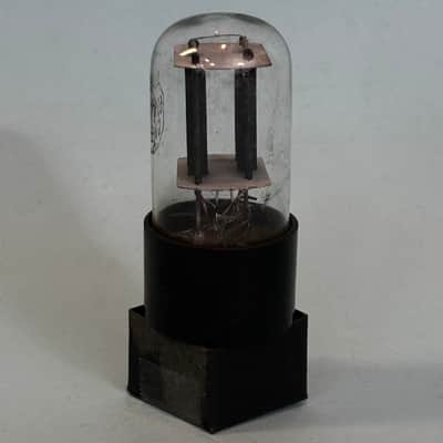 1960s RCA 6SN7GTB Vintage Silvertone Black Plate USA Tube Valve! T543 image 3
