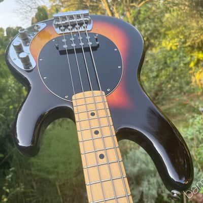1983 Music Man Stingray Bass - Sunburst- Pre Ernie Ball Fender Era - OHSC image 6