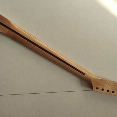 Flamed Maple TL Guitar Neck, 21-Frets image 7