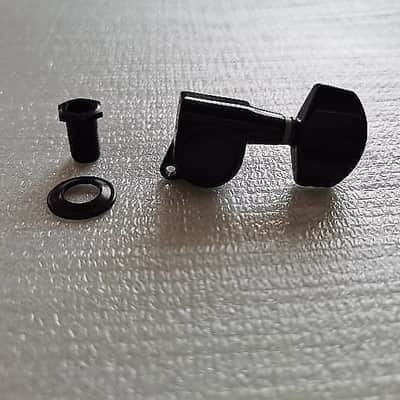 Black Guitar String Tuners Pegs Machine Heads 3x3 Keys image 2