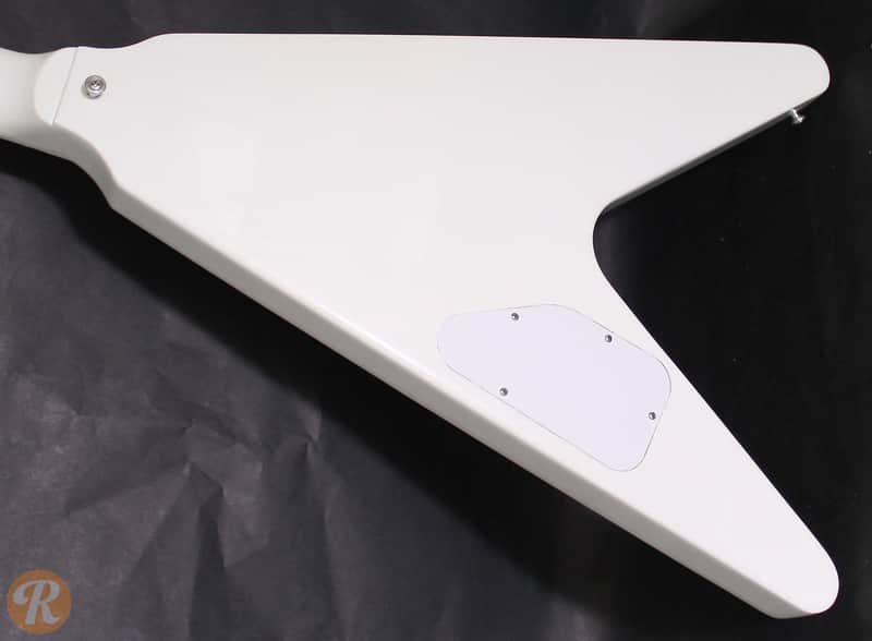 Gibson Snow Falcon Flying V White 2013 image 4