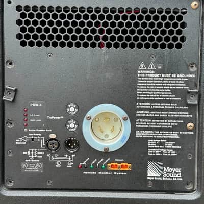 MEYER SOUND PSW-4 SELF POWERED SUBWOOFER #AV6751 (LOT OF 2) THS image 8