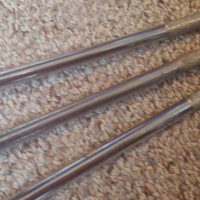 Pearl SET OF 3 Original FLOOR TOM LEG Japan VINTAGE 70s 80s  Maple Wood Fiberglass NOT COPIES image 17