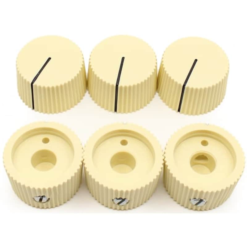 Knob - Fender®, Vintage ”Cupcake”, indicator line, set screw image 1