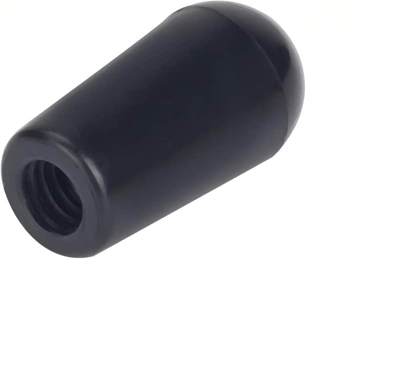 Metric M3.5 Switch Tip knob cap for Toggle Pickup Selector ,Plastic /Black image 1