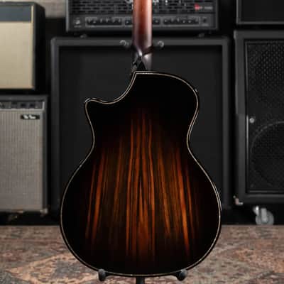 Taylor (1 of 42) Builder's Edition 914ce LTD Macassar Ebony Grand Auditorium Acoustic/Electric Guitar - Shaded Edgeburst with Hardshell Case image 8