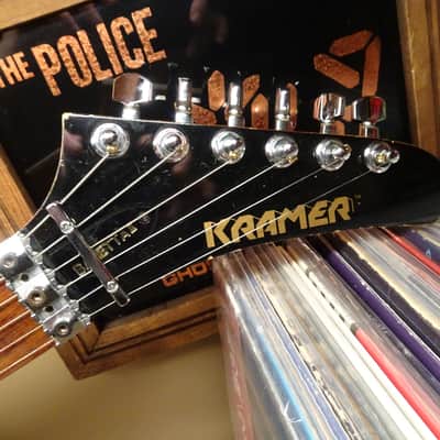 Rare Kramer Pacer Imperial USA 1984 Banana Headstock- Artic White image 2