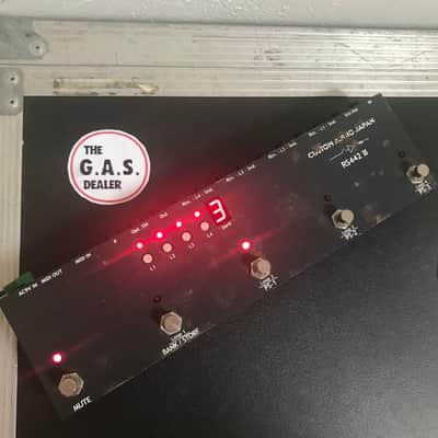 Custom Audio Electronics RS 442 MIDI Controller / True Bypass Loop Switcher GigRig GCX Skrydstrup image 1