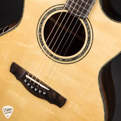 2019 - Kevin Ryan Signature Series Nightingale Grand Soloist - Swiss Moon Spruce & Brazilian Rosewood image 13