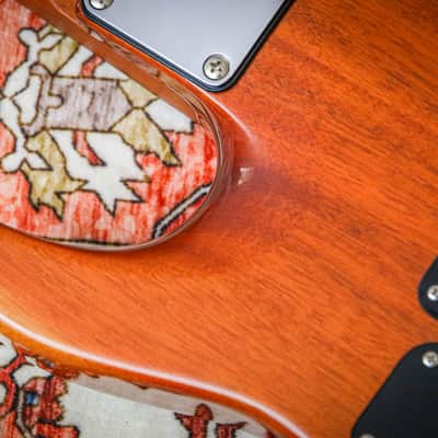 SUHR USA Custom Modern Quilt "Aqua Blue Gradient + Rosewood" (2016) image 21