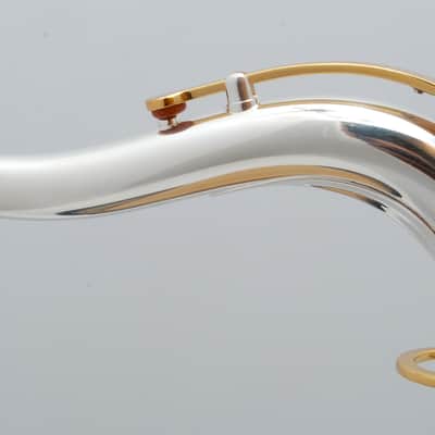 Yamaha Custom TV1S Silver Plate V1 Tenor Saxophone Neck W/Gold Option image 6
