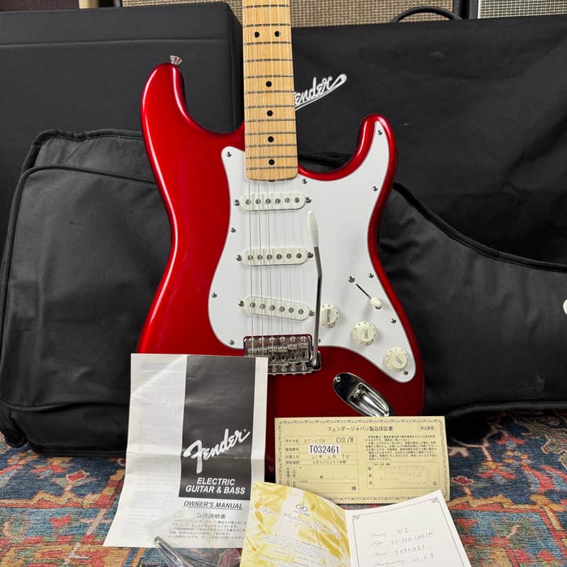 Fender Japan Stratocaster Standard ST-STD Candy Apple Red - 2008 image 1