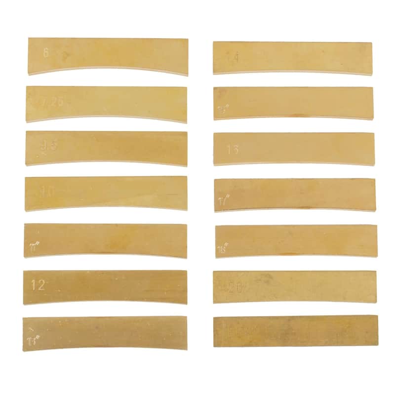 StewMac Fret Press Inserts, Complete Set of 14# 4376 image 1