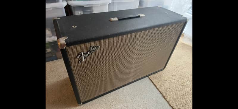 Fender 2x12” cab 1960’s (Bandmaster) image 1