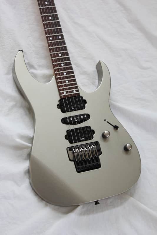 2003 Ibanez Prestige RG1570 GN Gray Nickel Electric Guitar | Reverb