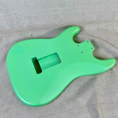 Unbranded Stratocaster Surf Green Guitar Body SSS image 8