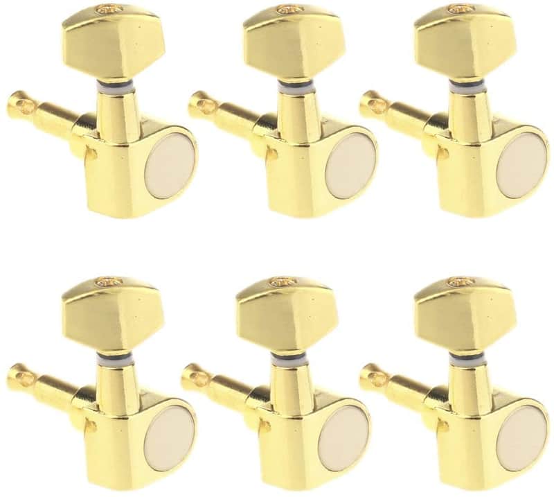 Set of 6 in-line Sealed Electric Guitar String Tuning Pegs Keys Machine Head Tuners image 1