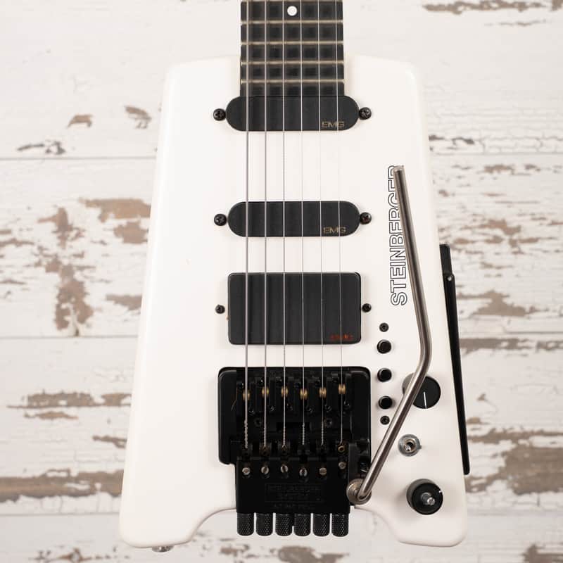 Steinberger GL4T with Trans-Trem - 1998 - White image 1
