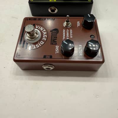 Dolamo D-11 Vintage Dist + D-17 Heavy Metal Distortion Guitar Effect Pedal Lot image 5