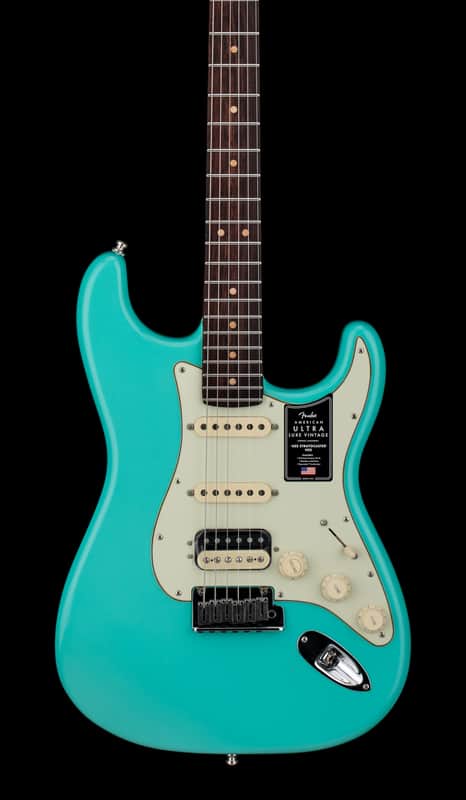 Fender American Ultra Luxe Vintage '60s Stratocaster HSS - Sea Foam Green #27959 image 1