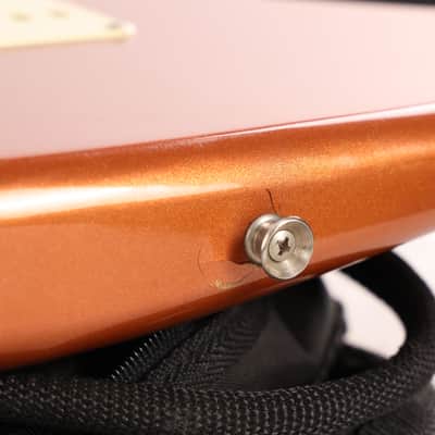 Fender 1991 ST-62 Stratocaster Reissue MIJ Burgundy Mist Metallic Matching Headstock image 19