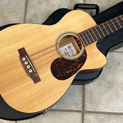 2008 CF Martin 00C-16GTAE acoustic bass natural with case image 3