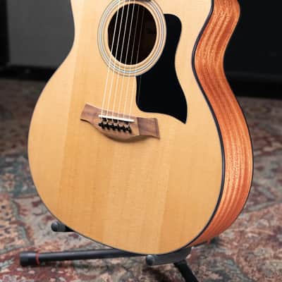 Taylor 114ce Grand Auditorium Acoustic/Electric Guitar - Sapele with Gig Bag image 4