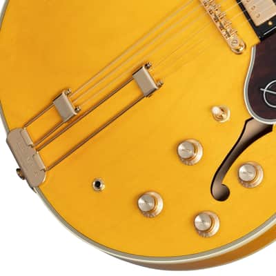 Epiphone Sheraton Frequensator Semi-Hollowbody Guitar - Natural image 5