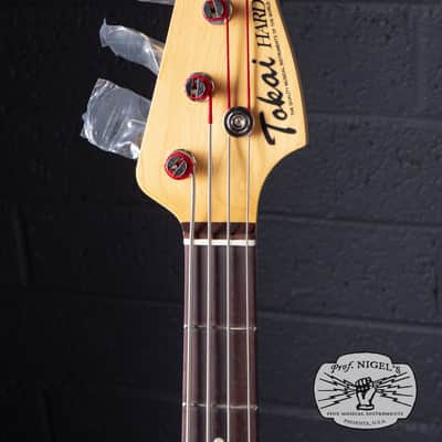 Tokai APB-101R Hard Puncher Bass Burgundy Mist MIJ Alder/Rosewood w/Gig Bag image 17