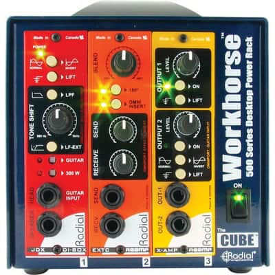 Radial Engineering Workhorse Cube 3-slot 500 Series Desktop Chassis image 4