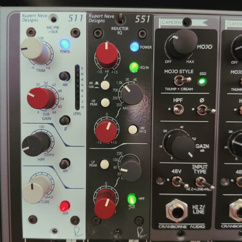 Rupert Neve Designs 551 500 Series Inductor EQ Module 2014 - Present Shelford Blue image 1
