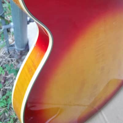 Samick SAT 650 Artist Edition ES335 Guitar OHSC image 12