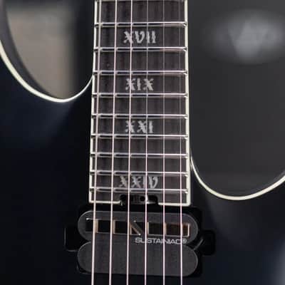 Schecter C-1 FR S SLS Elite Evil Twin Electric Guitar - Satin Black image 8