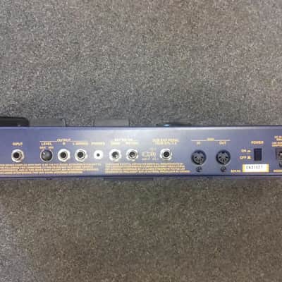 Boss Boss GT3 electric guitar multi effects pedal 1995 blue metal chassis image 5