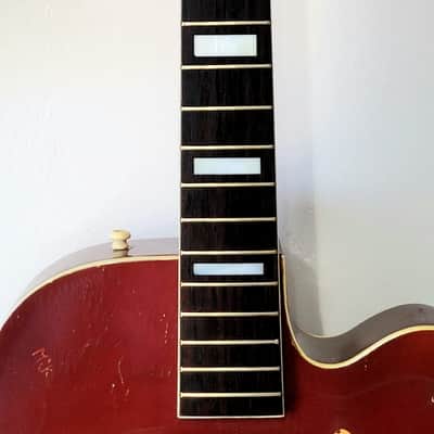 Original 50's-60's Silvertone Thin Twin Jimmy Reed Husk Kay K161 image 3