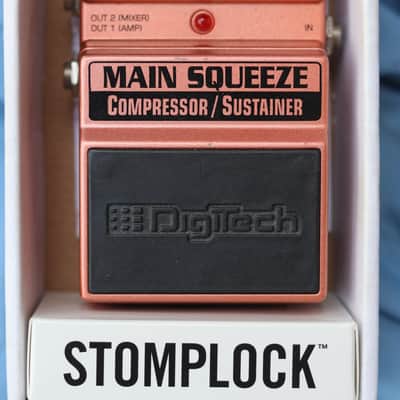 DigiTech Main Squeeze Compressor Sustainer Pedal | Reverb