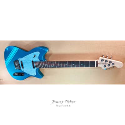 NEW! Sale Priced X-1 Handmade in the U.S.A. by Me @ James Perez Guitars - 2026 - Blue image 15