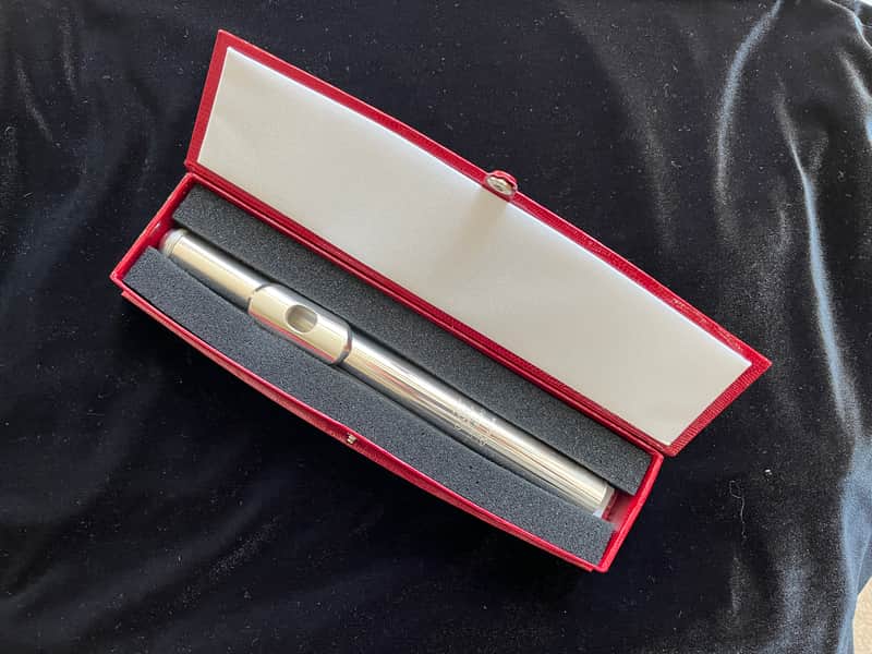 Miguel Arista Seamed Special Silver Alloy Handmade Flute Headjoint, Classic cut image 1